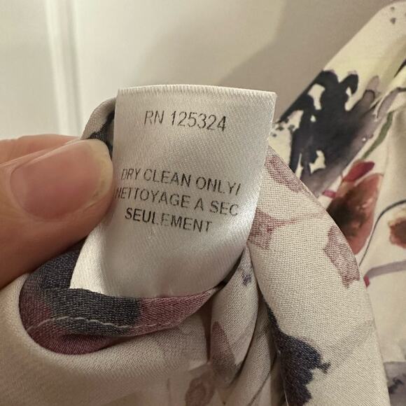 Haute Hippie 100% Silk Blouse, Open Back,  Small - Picture 11 of 12